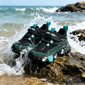 Kids Summer Breathable Mesh Shoes, Lightweight Non-Slip Athletic Sneakers for Boys & Girls, Comfortable Running & Walking Shoes