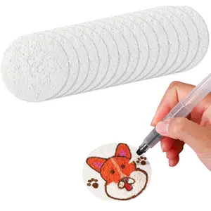15PCS Magic Foam Texture Paper | 3D Puffy Painting Canvas Cards for Acrylic Art | DIY Sponge Craft Supplies Kit