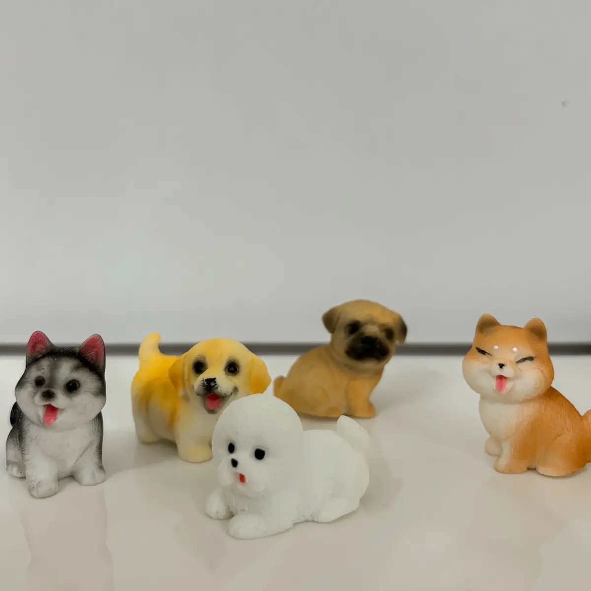 Large Assortment puppy magnets 5 pc