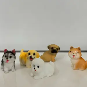 Large Assortment puppy magnets 5 pc Large Assortment puppy magnets 5 pc