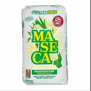 Maseca Gluten Free Instant Corn MasaFlour 4 Ib Bag for Tamales Tortillas Sopes Pupusas Empanadas Mexican Food Comida Mexicana Masa de Maiz