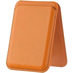 phone case for iphone 17 16 15 14 13 12 pro max plus case,16e,2-in-1 Magnetic Card Holder Stand , Slim Leather Adjustable Stronger Magnetic Wallet