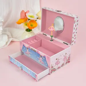 Musical Jewelry Box，Organize，Gift for Girls Children Girlfriend Mom，Room Decor，Ballerinas，Birthday，Valentine's Day, Thanksgiving, Halloween，Christmas