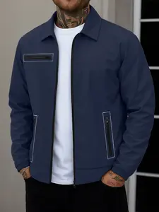 Men's Tommy Jeans Jacket, Fashionable All-Season Outerwear, Comfortable Fit Design, Daily Wear, Multiple Colors Available