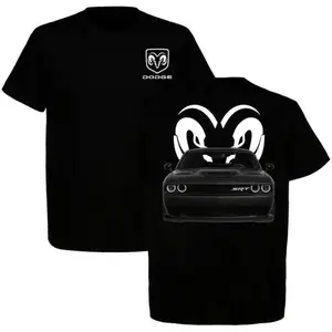 Vintage Dodge Challenger SRT Tee | Oversized Gym Shirts | Y2K