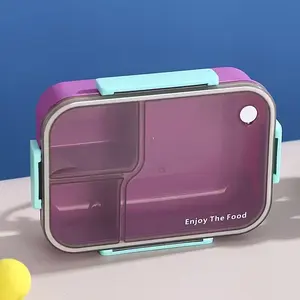 Multi-compartment design, keep food separated without flavor mixing.