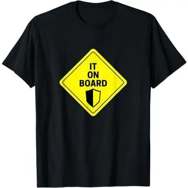Information Technology on Board | InfoSec DevOps SecOps T-Shirt