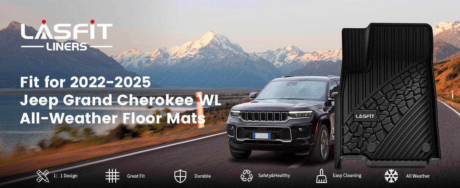 Lasfit fit for 2022-2025 Jeep Grand Cherokee WL (Include 4xe) Floor Mats or Cargo Mat Lasfit fit for 2022-2025 Jeep Grand Cherokee WL (Include 4xe) Floor Mats or Cargo Mat