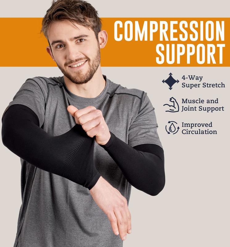 Ice Silk Compression Arm Sleeves with UPF 50+ UV Protection for Golf, Driving, Construction – Quick-Dry & Breathable arm sleeves aau Ice Silk Compression Arm Sleeves with UPF 50+ UV Protection for Golf, Driving, Construction – Quick-Dry & Breathable arm sleeves aau