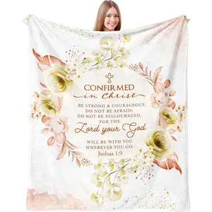 Confirmation Gift for Teenage Girl, Confirmation Gift for Girl, Best Confirmations Present for Girls, Confirmations Gift for Teen Girls Decorations Throw Blanket