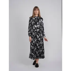 Printed satin Ruched Blouse