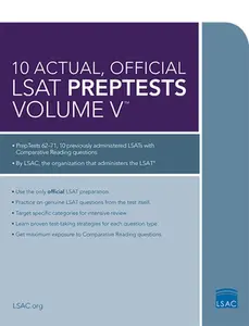 USED-10 Actual, Official LSAT Preptests Volume V: (Preptests 62-71) by Law School Admission Council (Paperback)
