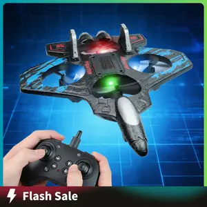 360° Spin RC Stunt Drone Plane | LED Light Remote Control Airplane | Cool Flip & Glow Night Flight | Stable & Easy Control for Kids | Durable Outdoor Flying Toy | Ideal Gift for Boys, Girls, Teens & RC Beginners