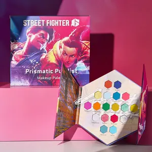 Prismatic Pugilist - Eyeshadow Palette - Street Fighter - Game Beauty