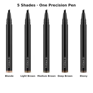 Farmasi Micro Filling Eyebrow Pen - All Colors, 1.3gr (0.04oz) Genuine Cosmetic Waterproof Makeup, Same Day Shipping