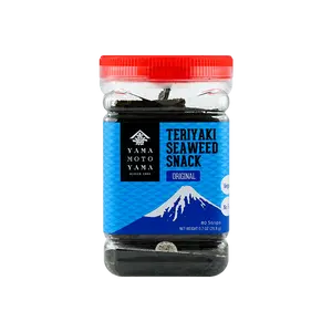 YAMAMOTOYAMA Japanese Teriyaki Seaweed Snacks, Crispy Nori Snacks, Original Flavor, 20.8g - Savory & Healthy Snack