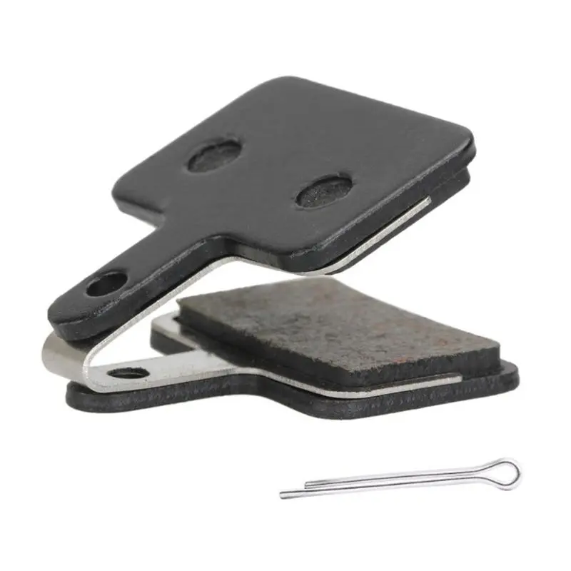 Bicycle Resin Disc Brake Pads Set Pair, Exact Match Functional Replacement for Shimano M375, M445, M525 (1 Pair = 2 PCS)