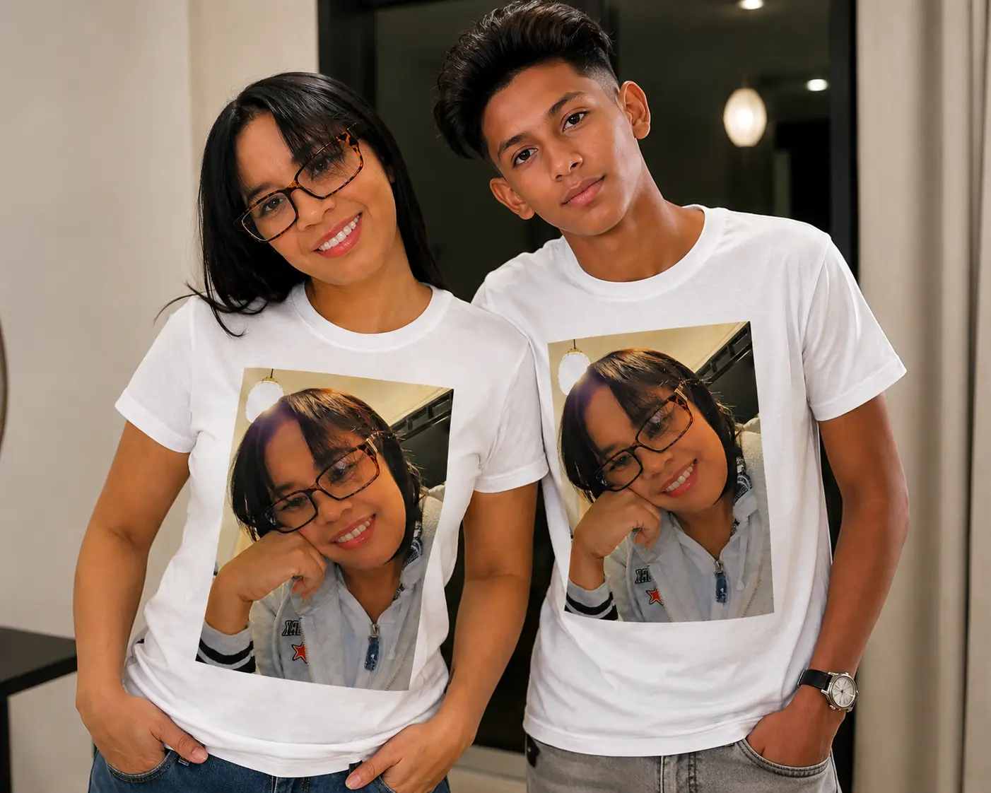 Camiseta Personalizada con Foto – Diseño Único Impreso para Regalo Menswear Personalized