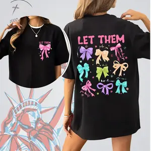 LET THEM Confidence T-Shirt – Empowering Graphic Tee or Sweatshirt, Inspirational Gift Idea for Men & Women to Transform Your Look with Bold Style