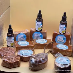 Lunisex Botanical Soap Turmeric Soap Turmeric Oil and Body Butter with Natural Ingredients