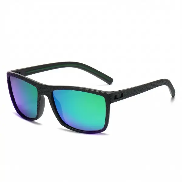 Unisex Adults' 18g Polycarbonate Sports Sunglasses - Polarized UV400 Shield, Balanced Coverage Design, Lightweight Secure Wrap-Around for Golf, Driving, Fishing, Polarized Lens, Durable, Golfing, Mirror, One-Piece
