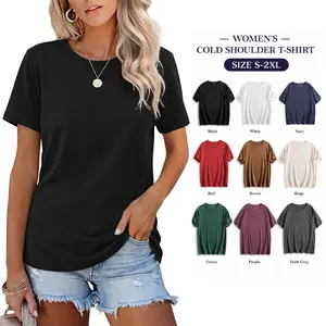 Unisex Essential Crew Neck T-Shirt, Short Sleeve, Casual, Soft Blended Fabric, Everyday Basic Tee, Minimalist Top Womenswear Style Streetwear Fits