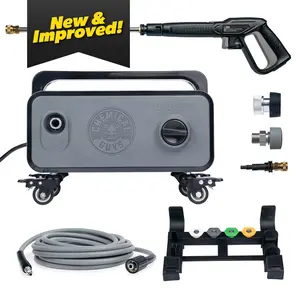 CHEMICAL GUYS ProFlow PM2000 Pro Electric Pressure Washer – 2030 PSI & 1.77 GPM for Deep Cleaning Cars, Driveways, Patios & More | Includes Spray Gun, 4 Nozzles, Hose & Wand | Compact, Lightweight Design for Auto Detailing & Home Use