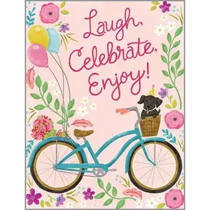 Birthday Greeting Card - Bicycle