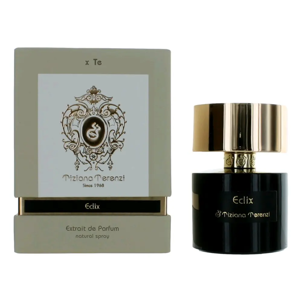 Eclix by Tiziana Terenzi Iris Bright Citrus Unisex Extrait De Parfum Bottle Spray - 3.4 fl oz, Boxed, with Iris Blend, Cedar, Vanilla, Wood, Musk & Lemon Notes, Perfume, Floral