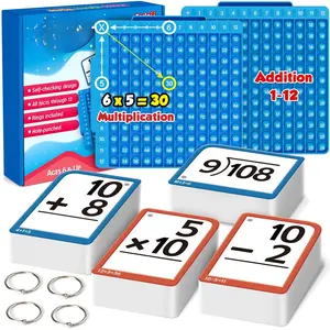 New Math fidget toys,Torlam Math Flash Cards + Math Board, Multiplication Flash Card Times Table Chart, POP Fidget chart,Math Manipulatives Division, Addition, Subtraction Games Toys for Kids, 1st, 2nd, 3rd, 4th, 5th, 6th Grade