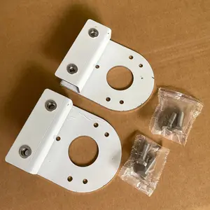 Straight Down Clamp-On Brackets for Watermelon Lights - 2Pcs Stainless Steel Under Glow Mounts, No Drilling for Semi-Trucks & Pickups