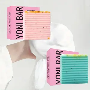 Bar Balance pH Private Yoni Soap for Feminine Cleansing Comfort Cleanser 100g Natural Intimate Wash pH Balanced Feminine Hygiene Organic Ingredients Olive Oil Honey Spice Soap part care perontok bulu depilatory wax Vanilla Bliss Daily Gentle Soothing
