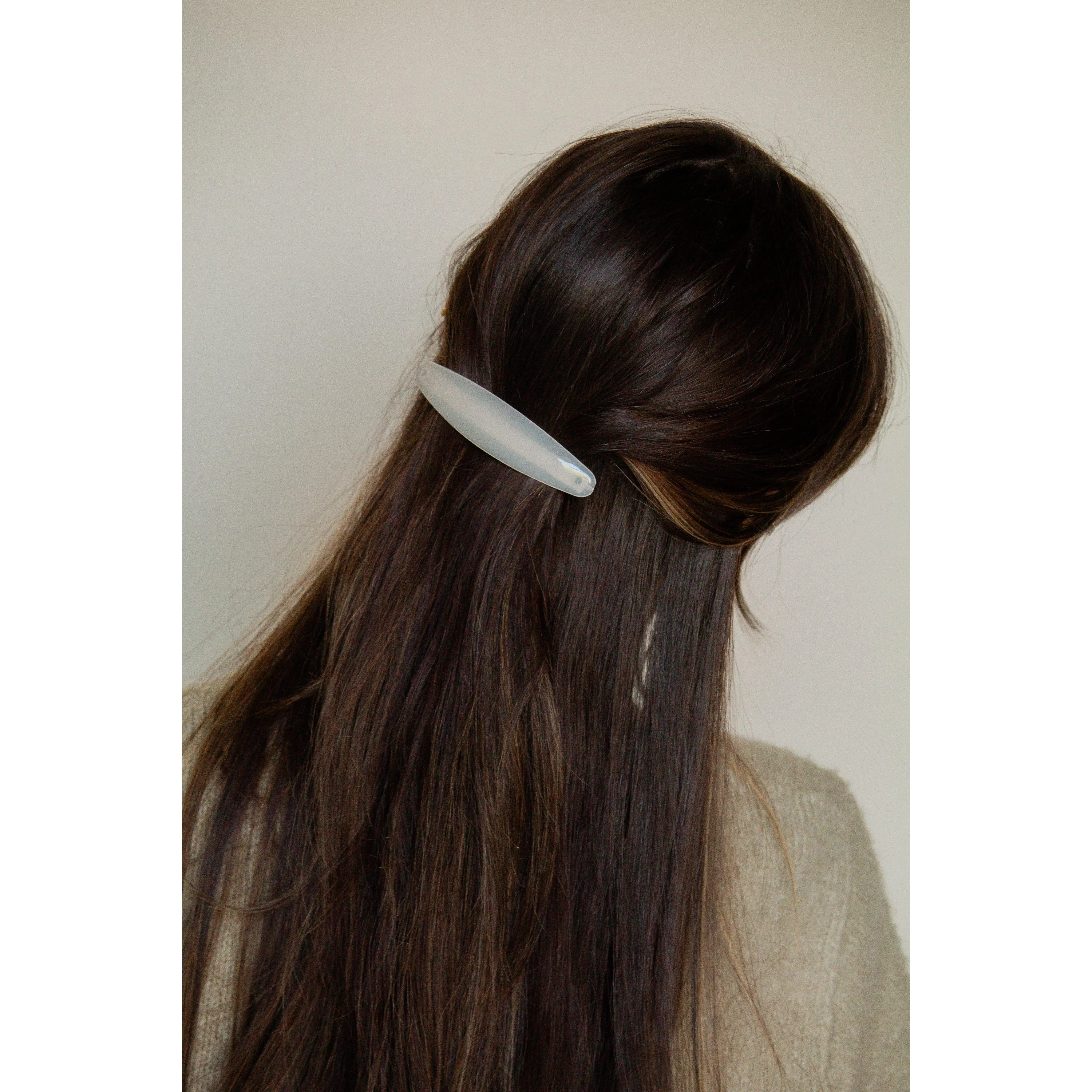 Long Oval Barrette