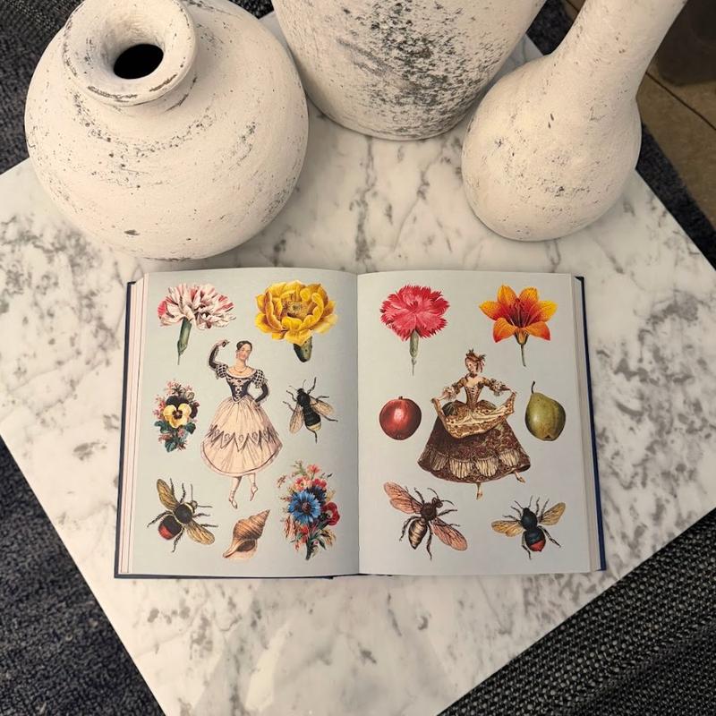 The Antiquarian Sticker Book: Over 1,000 Exquisite Victorian Stickers by Odd Dot (The Antiquarian Sticker Book Series) (Hardcover)