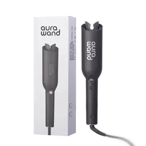 Aurawand Electric Curling Iron, Large Wave Curls, Woolly Curls, Fluffy, Negative Ion Hair Styler, Professional Hair Roller