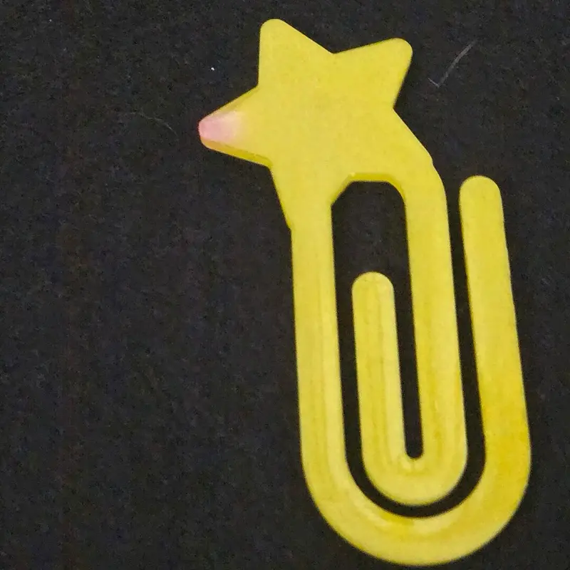 Big star paperclip