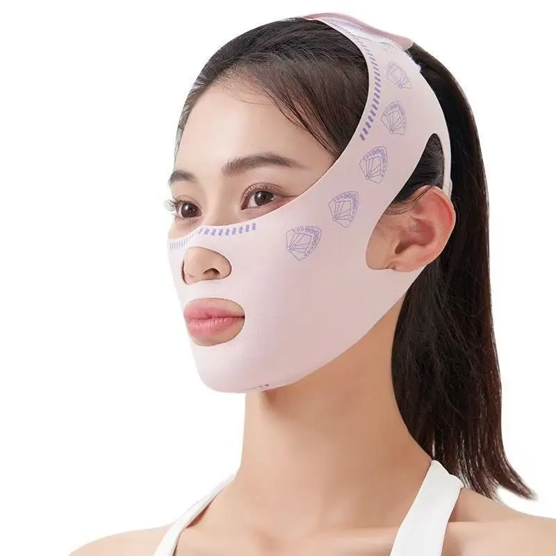New and Practical V-shaped Face-slimming Facial Bandage – V-shaped Lifting, Firming, and Anti-sagging, Improving Double Chin, Double Chin Reducer, A Goddess-exclusive Face Wrap.