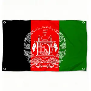 Ft Salvation of Afghanistan Northern Alliance Flags Instant Party Atmosphere Microfiber Festival Banner Wall Decor Banner | Indoor Outdoor Hanging Decor | Perfect For Bedroom Living Room Bar Garden Party Outdoor Banners