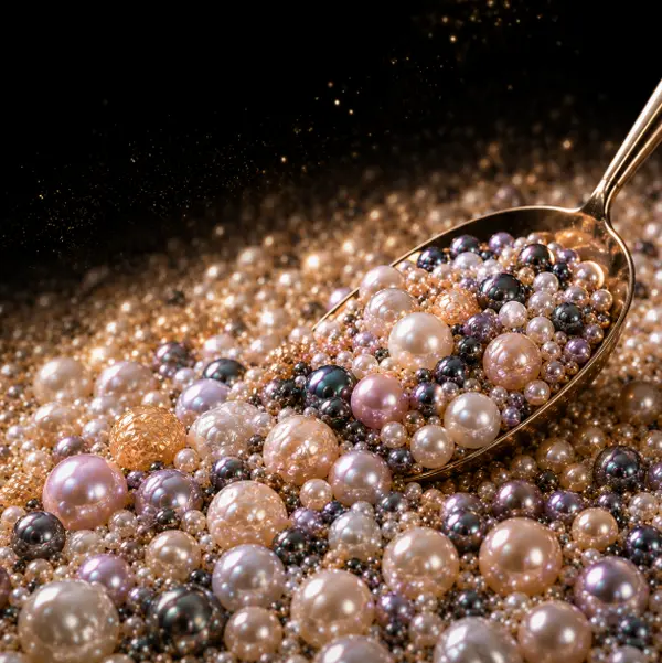 【JOVEE】Pearl Scoop-- PremiumPearls,Accessories & Jewelry (20+ Pearls in Each Scoop)DIY
