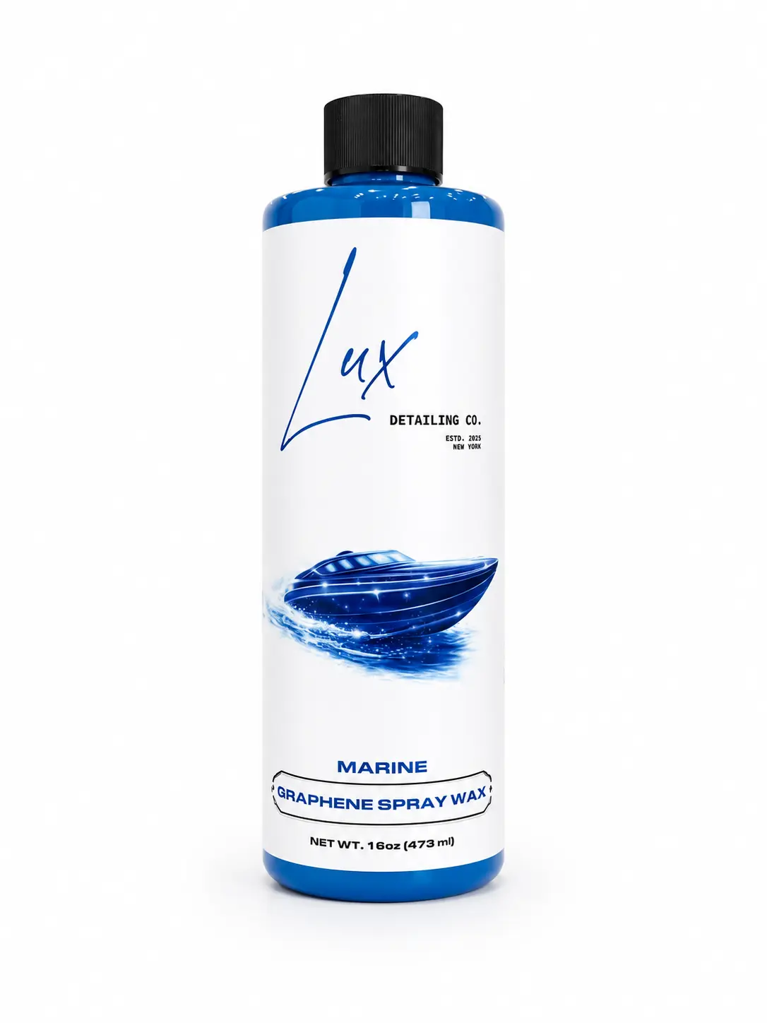 Lux Detailing Co Marine Graphene Spray Wax - Automotive, Motorcycle Paint Care Wet Wax