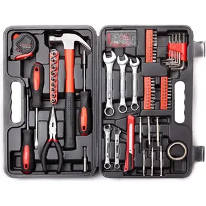 148 Piece Automotive and Household Tool Set Perfect for Car Enthusiasts and DIY Home Repairs