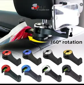 360° rotating magic! This headrest hook holds your bag AND your phone car charm boujee accessories