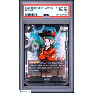 2025 Dragon Ball Super Fusion World Wish For Shenron Bulma PSA 10 #FB07-114