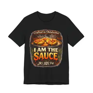 I Am The Sauce BBQ T-Shirt — Crafted in Oklahoma Grill Shirt