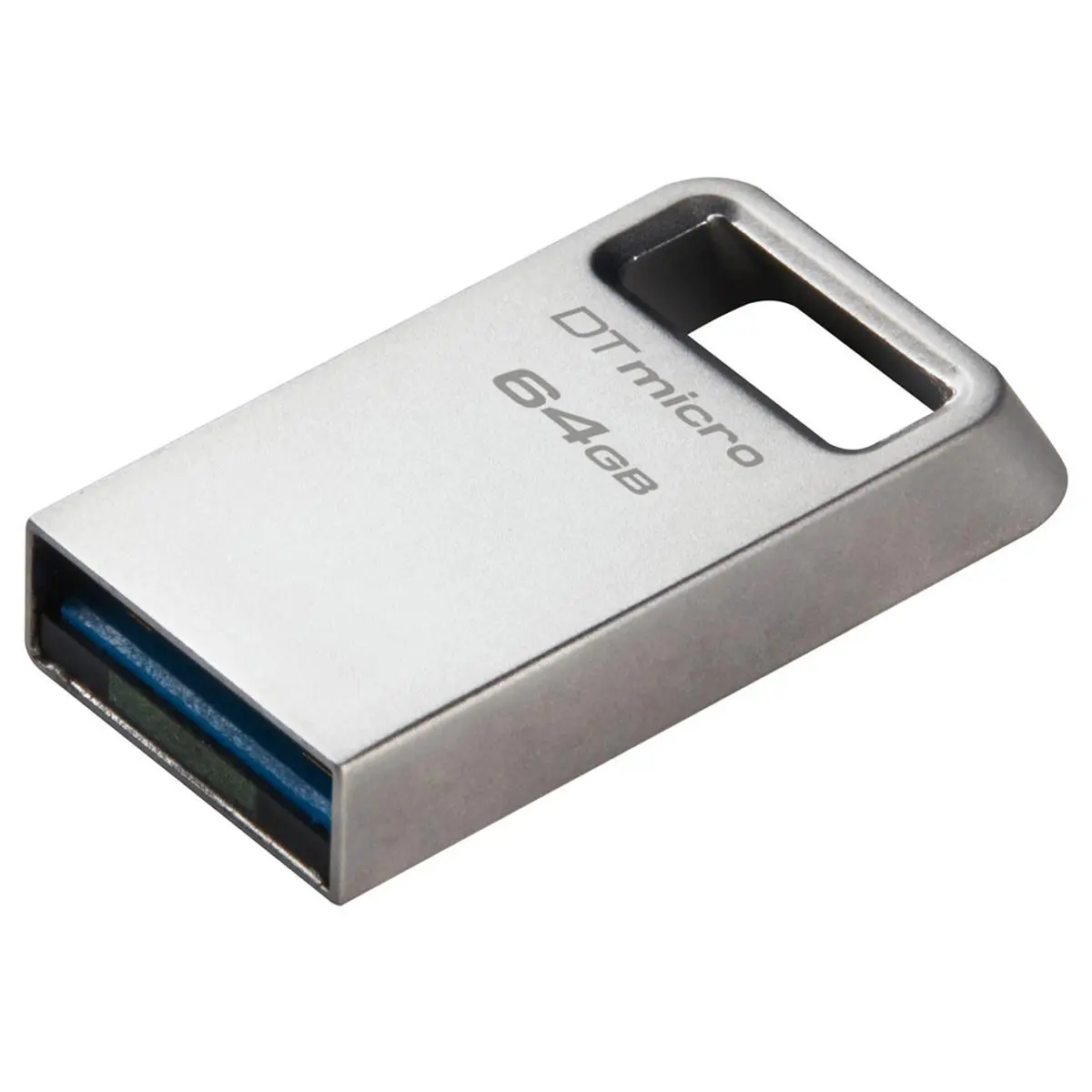 Kingston Technology DataTraveler Micro 64GB USB 3.2 Gen 1 Metal Flash Drive