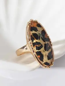 Elegant Leopard Print Alloy Jewelry Set, Leopard Pattern, Alloy Material, Unique Fashion Statement Piece, Vintage Inspired Design, Perfect Gift for Women