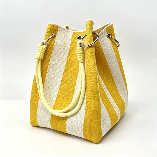 Beige and Yellow Stripes