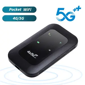 Portable Mobile Hotspot Device, Portable Mini WiFi Hotspot, Mobile WiFi, WiFi Pocket, 150Mbps High-Speed Portable Mobile WiFi for Campers, Motorhomes, and Travel, Portable WiFi Device
