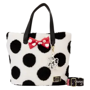 Minnie Mouse Rocks the Dots Classic Sherpa Tote Bag