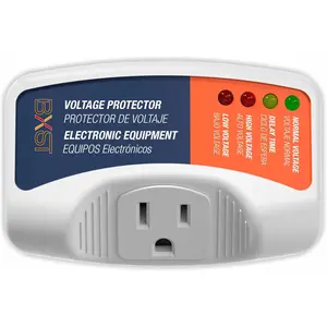 Surge Protector for Refrigerator 15A 1800W 140J Single Outlet Surge Protector Plug in for  Appliance Multi Function Plug with Protection Wall Mount Power Suppressor for TV/PC/PS5